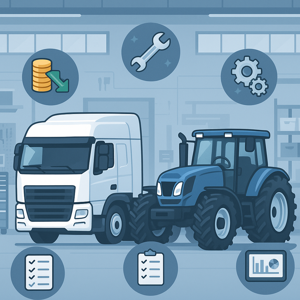 Redução de custos com manutenção de frotas